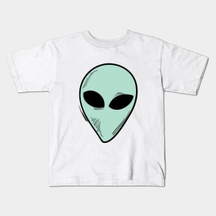 Alien head Kids T-Shirt